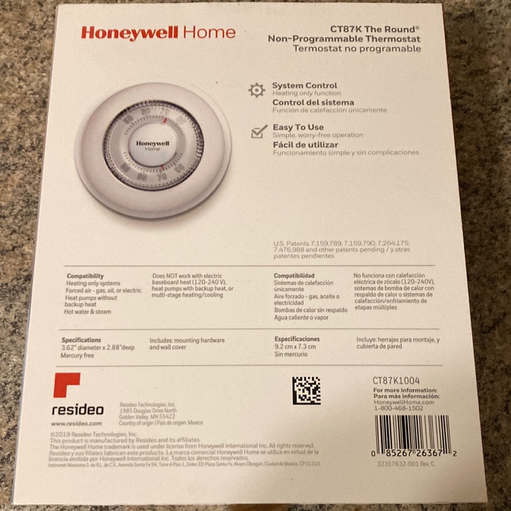 Honeywell The Round thermostat